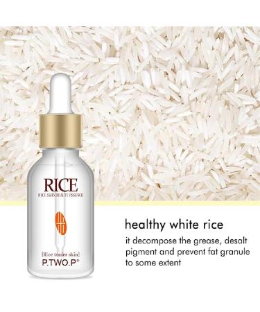 White Rice Serum Volcanic - Anti-Wrinkle Face Serum for Lifting & Moisturizing Skin | Rice Beauty Essence - Buy Online on GoSupps.com