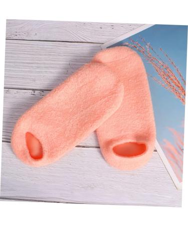 minkissy 1 Pair Heel Sleeve Women Cracked Heels Guard Spa Socks Dead Skin Socks Spa Feet Sleeves Heel Repair Lotion Socks Skin Softening Socks Socks for Women Foot Miss Ankle Socks - Buy Online on GoSupps.com