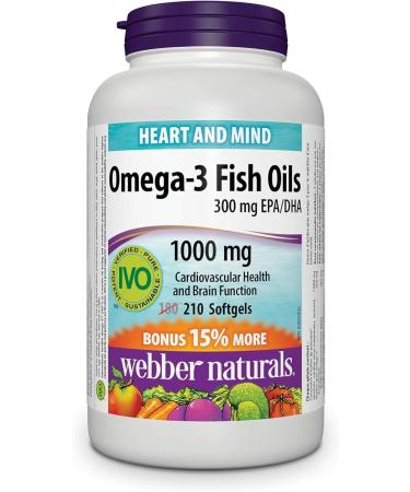 Webber Naturals Melatonin 5 mg Extra Strength (144 Quick Dissolve Tablets) + Omega-3 Fish Oil 1 000 mg (210 Softgels) 144 Melatonin + Oil 1 000 mg - Buy Online on GoSupps.com
