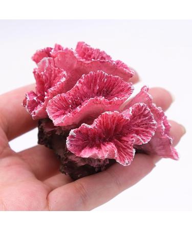 Artificial Coral Ornaments | LTHhermelk Pink Aquarium Decoration for Fish Pools & Landscapes - Buy Online on GoSupps.com