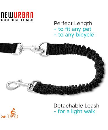 Buy Newurban Dog Bicycle Line - Easy Installation & Disassembly | Hands-Free Bike Training for Dogs | Safe Jogging & Cycling Accessory in Black - Buy Online on GoSupps.com