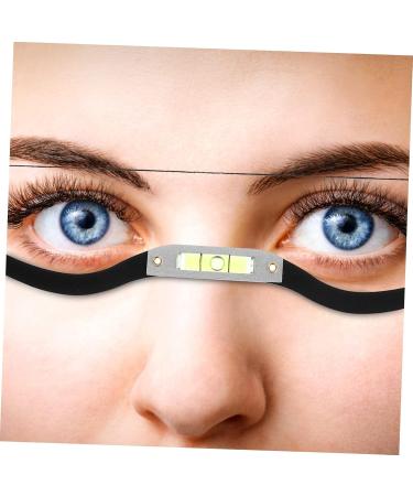 DRESSOOS Measuring Ruler 1 Set Arch embroidery eyebrow ruler wire pulling tools eyebrow marker Measuring Tool bow - Buy Online on GoSupps.com