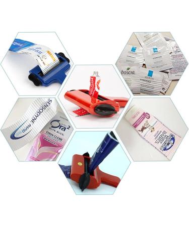 Toothpaste Tube Roller - Tube Tooth Paste Winder Clip Roll Up Dispenser - Bathroom Accessories Toothpaste Rolling Saver for Women Kids Man Family Fanelod - Buy Online on GoSupps.com