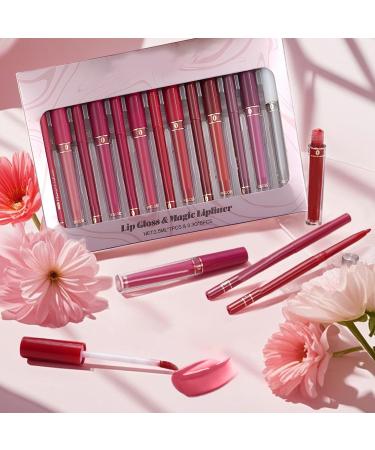  G n rique Lip Makeup | Vibrant Lip Pencil Glossy Color Transfer-Resistant Waterproof & for Parties Romantic Evenings Weddings and Outdoor Events with - Buy Online on GoSupps.com