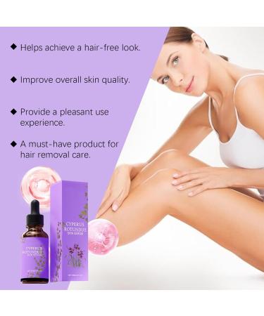 Hair growth inhibitor oil 60 ml natural hair growth inhibitor oil moisture care for day and night face armpit legs thighs arms various areas - Buy Online on GoSupps.com