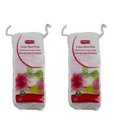 Top Med Cotton Folds 100 g pure cotton 2 pieces