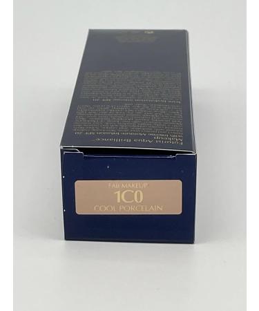 Estaee Lauder Futurist Aqua Brilliance Makeup SPF20 No. 1C0 Cool Porcelain 30 ml - Buy Online on GoSupps.com