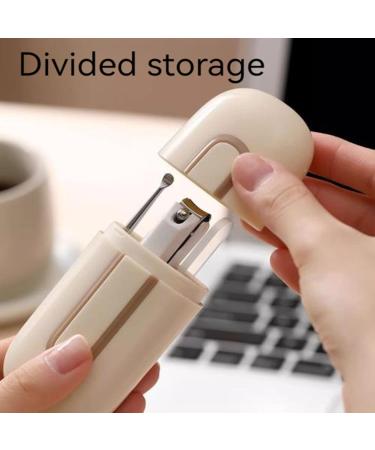 Men's and Women's Exclusive Nail Scissors Single Anti Splash Nail Clippers Ear Digging Spoons Foot Trimming Household Set/863 Based on Actual Product - Buy Online on GoSupps.com