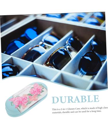 Buy SOLUSTRE Tweezers & Double Layer Glasses Case - PU Leather Eyeglass Frame for Kids | International Shipping Available - Buy Online on GoSupps.com