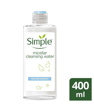Simple Micellar Water Boost 400ml - Gentle Cleansing for All Skin Types | International Shipping Available - Buy Online on GoSupps.com