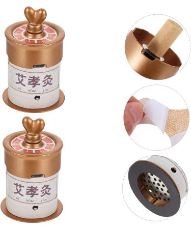 FOMIYES Moxibusion Box Set - Ceramic Moxa Holder & Massager - Travel-Friendly Moxa Stick Burner - 3-Piece Set - Buy Online on GoSupps.com
