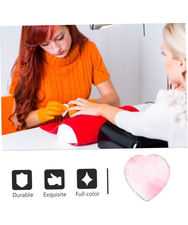  MERRYHAPY MERRYHAPY Manicure Mixing Tray Heart-Shaped Resin Nail Art Palette Practical Nail Art Creations - Buy Online on GoSupps.com