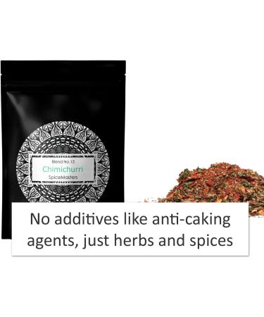 Spice Masters Chimichurri Sauce Spice Mix - Authentic Hand Blended Premium Seasoning 100g - Buy Online on GoSupps.com