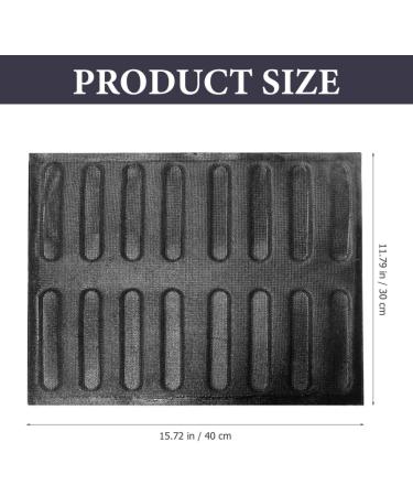 Zerodeko 4pcs Daily Use Hot Dog Silica Gel 40x30cmx4pcs Blackx4pcs - Buy Online on GoSupps.com