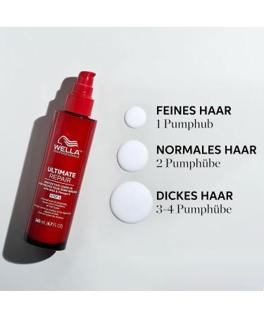 Wella Professionals Ultimate Repair Shampoo - Deep Cleaning & Repairing with Metal-Purifier Technology - Moisture Shampoo 1L & 140ml Spray Cure - Shop Now! - Buy Online on GoSupps.com
