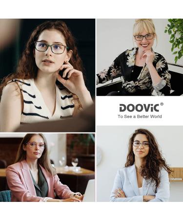 DOOViC Blue Light Blocking Reading Glasses for Women | Stylish Design | 1.5 Strength | 4 Colors - s2 - Buy Online on GoSupps.com