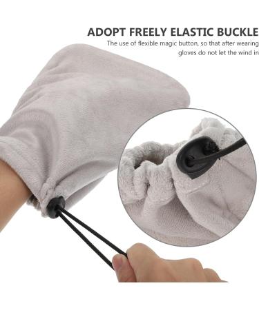 FOMIYES Paraffin Wax Mittens Wax Hand Covers Paraffin Wax Hand Covers Hand Treatment Mittens Wax Warmer Paraffin for Women Grey - Buy Online on GoSupps.com