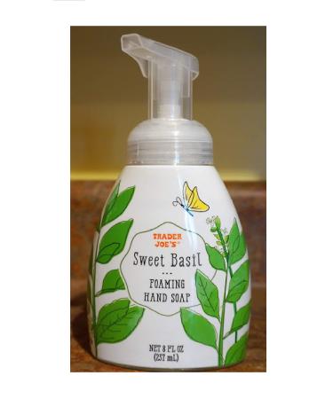 Trader Joe's Sweet Basil Foaming Hand Soap- 8 FL OZ (237 ml)