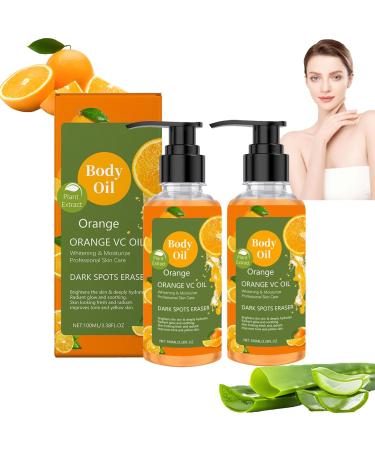 Vitamin C Massage Oil, Hyaluronic Acid, Brightening Moisturizing Essential Oil For Body With Serum, To Moisturize Skin Prevent Aging And Repair Use (2)
