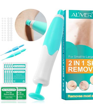 2 in 1 Skin Tag Remover Pen Kit - Painless Micro Skin Tags & Moles Removal for All Body Parts - Buy Online on GoSupps.com