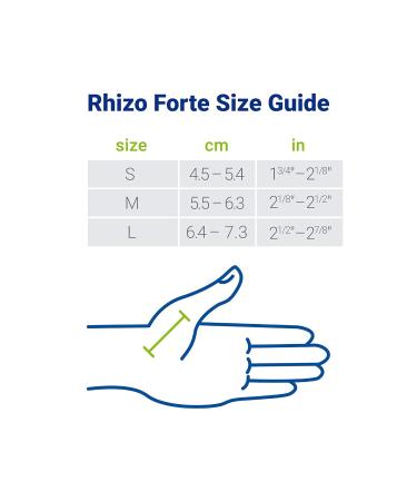 Actimove Professional Rhizo Forte Thumb Brace - Orthosis for Osteoarthritis Skier s Thumb Rheumatoid Arthritis - Patented Design Right Hand Gray Large - International Shipping Available - Buy Online on GoSupps.com