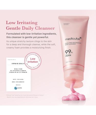 medicube PDRN Marshmallow Whip Cleanser | Face Wash Cleansing Foam for Pore Care & Uneven Skin Tone | Gentle Daily Deep Cleansing | Hydrating and Nourishing Facial Cleanser | Korean Skincare PDRN+Niacinamide - Buy Online on GoSupps.com