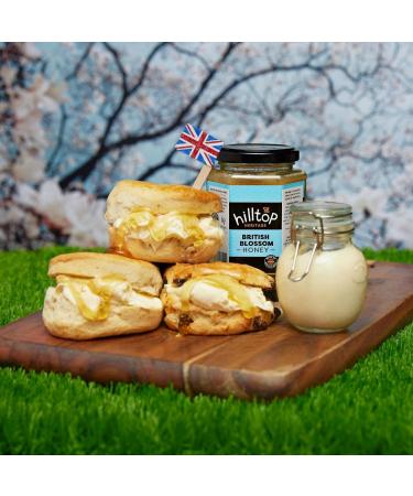 Hilltop Honey - British Blossom Honey - 340g - Buy Online on GoSupps.com