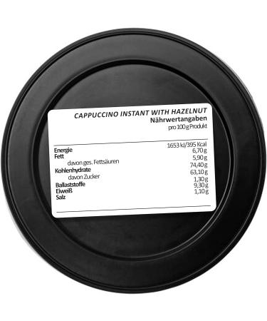 Der-Franz Hazelnut Flavoured Instant Cappuccino 500g - Buy Online on GoSupps.com