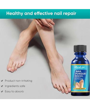 Toenail Fungus Treatment - Nail Fungus Treatment for Toenail - Anti Fungal Nail Treatment for Thickening Yellow - Brown Discoloration - Fast Extra Strong Nail Repair Solution - Buy Online on GoSupps.com