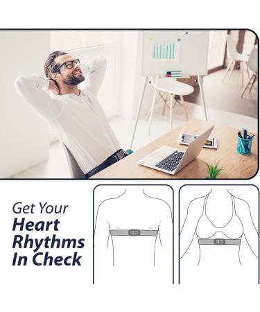 Buy Mindfield Esense Pulse Sensor | HRV Biofeedback & Pulse Frequency Training | Portable Chest Strap with App & Integrated Meditations - Buy Online on GoSupps.com