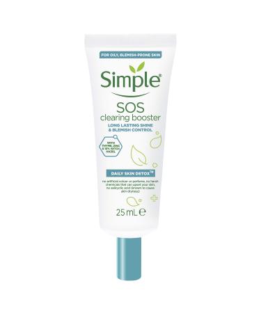 Simple Daily Skin Detox Spot Cream & Moisturiser SOS Clearing Booster 8x25 ml