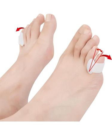 Hoogoo Pinky Gel Toe Separators 10Pcs Silicone Toe Spacers Small Toe Protector Spreader Cushions for Curled Overlapping Separate Toe Correct Hammer Toes Protect Toes 10 Count (Pack of 1) - Buy Online on GoSupps.com
