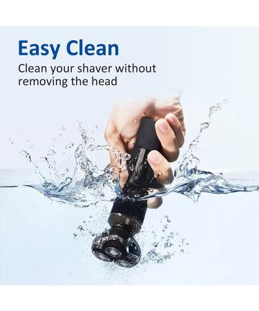 Beautiplove Mens Electric Razor Set with Extra Blade | LED Cordless Rechargeable Shaver for Men | Wet/Dry Close Shave Grooming Kit with Trimmer - Buy Online on GoSupps.com