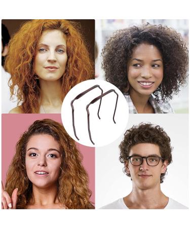 Focuserch Curly Thick Hair Headband - Invisible Hair Hoop & Hairstyle Fixing Tool (Black) - Buy Online on GoSupps.com