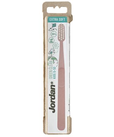 Jordan Green Clean Kids Toothbrush Pink