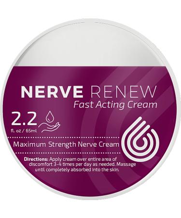NerveRenew Cream - Fast-Acting Cream 2.2 Fl Oz (Pack of 1) Nerve Renew