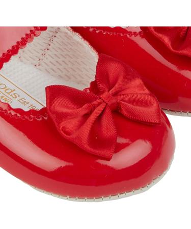 Early Days Baypods Red Patent Baby Shoes | Soft Soled Pre Walker Shoes | Made in England - Buy Online on GoSupps.com