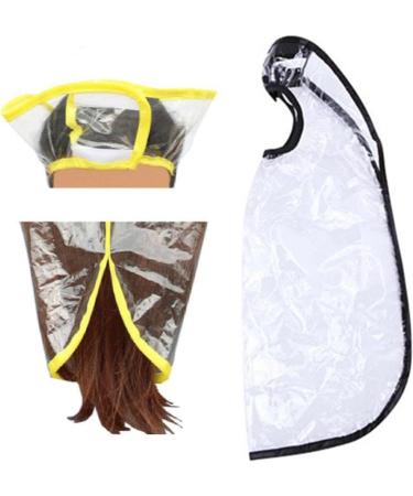 Esquirla Hair Washing Funnel Shampoo Funnel PVC Professional Waterproof Hairdressing Cape Hair Washing Caps for Hairstylist Woman Man - Buy Online on GoSupps.com