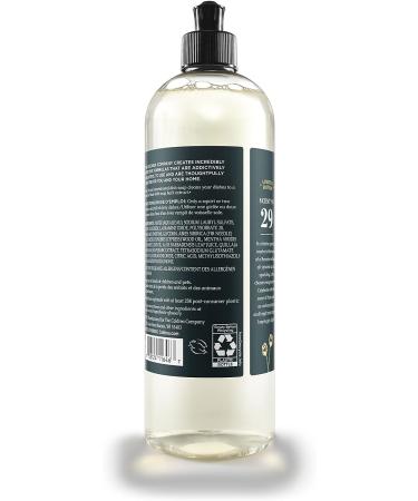 Caldrea Biodegradable Dish Soap with Soap Bark and Aloe Vera - Juniper Laurel Mint Scent 16 oz - Buy Online on GoSupps.com