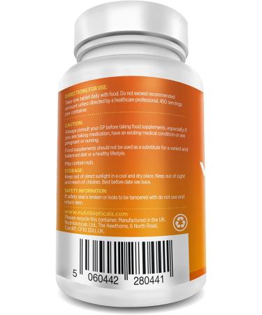Vitamin B12 Methylcobalamin 1000mcg 450 Tablets | 15-Month Supply for Energy & Immune Support - Buy Online on GoSupps.com