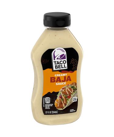Taco Bell Baja Creamy Sauce 12oz - Authentic Mexican Flavor - Buy Online on GoSupps.com