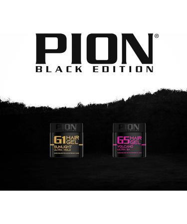 Asil Group Pion Black Edition G4 Sunlight Hair Styling Gel 320 ml Ultra Grip Wet Look Edge Control Texturizing and Volumizing Styling Home and Professional Use Unisex - Buy Online on GoSupps.com