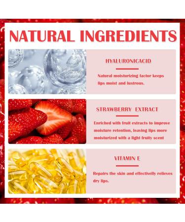 Shop Water Lip Tint - Strawberry & Cherry | Korean 3-in-1 Stain Non-Sticky & Moisturizing Gloss | Smudge-Proof Lightweight Color - Buy Online on GoSupps.com