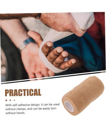 POPETPOP Self Adhesive Gauze Tape - Multi-Function Athletic Tape for Ankle Support & Fitness | International Shipping - Buy Online on GoSupps.com