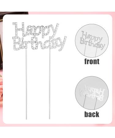 20pcs Disco Ball Cupcake Toppers with Alloy Happy Birthday Sign Multiple Sizes Disco Ball Cake Picks Disco Theme Cake Toppers for 70s Disco Party Favor with Sticks - Buy Online on GoSupps.com