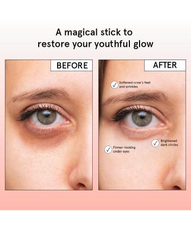 Grace & Stella Under Eye Brightener Stick - Caffeine Eye Balm for Dark Circles & Fine Lines Firming Peptides & Niacinamide Vegan & Cruelty-Free - 0.13 Oz - Buy Online on GoSupps.com