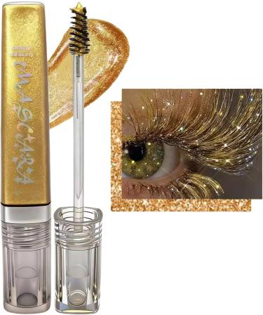  Nudorpn Glittery Mascara 5g Anti-Smear Balm Lengthening Mascara Resistant to Smears - For Sensitive Eyes Women Mothers Girlfriends Evening Events Weddings - Buy Online on GoSupps.com