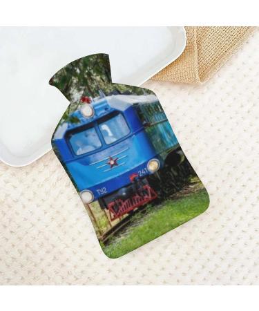 Hot Water Bottle with Lid - Premium Rubber Hot Water Bag for Pain Relief Cramps Foot Warmer & Hot/Cold Therapy - Buy Online on GoSupps.com