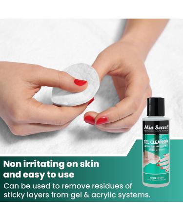 Mia Secret Gel Cleanser 4 oz. - For UV Gelux and Gel Systems - Buy Online on GoSupps.com