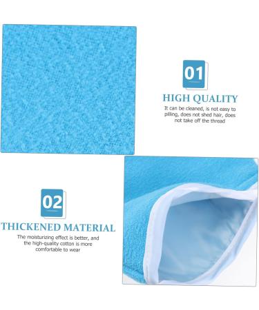 1ensemble Set De Et Chaussettes Th rapie De Paraffine Pour Soins Des Mains Pour Usage Professionnel Domicile Couleur Bleu Profond - Buy Online on GoSupps.com